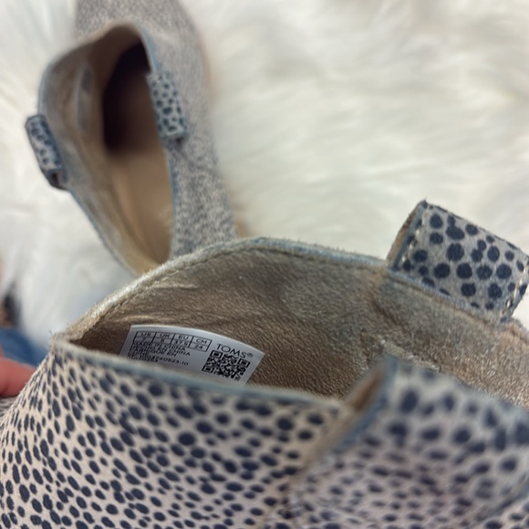 Toms animal print booties size 7 - Picture 5 of 8